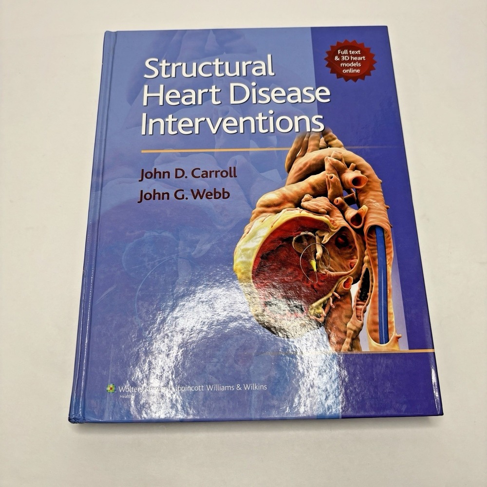 Structural‎ Heart Disease Interventions - Hardcover - VERY GOOD